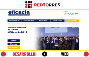 desarrollo web para Premios Eficacia 2012 | REDTORRES