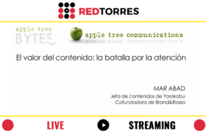 Streaming Madrid #appletreebytes con Mar Abad | REDTORRES