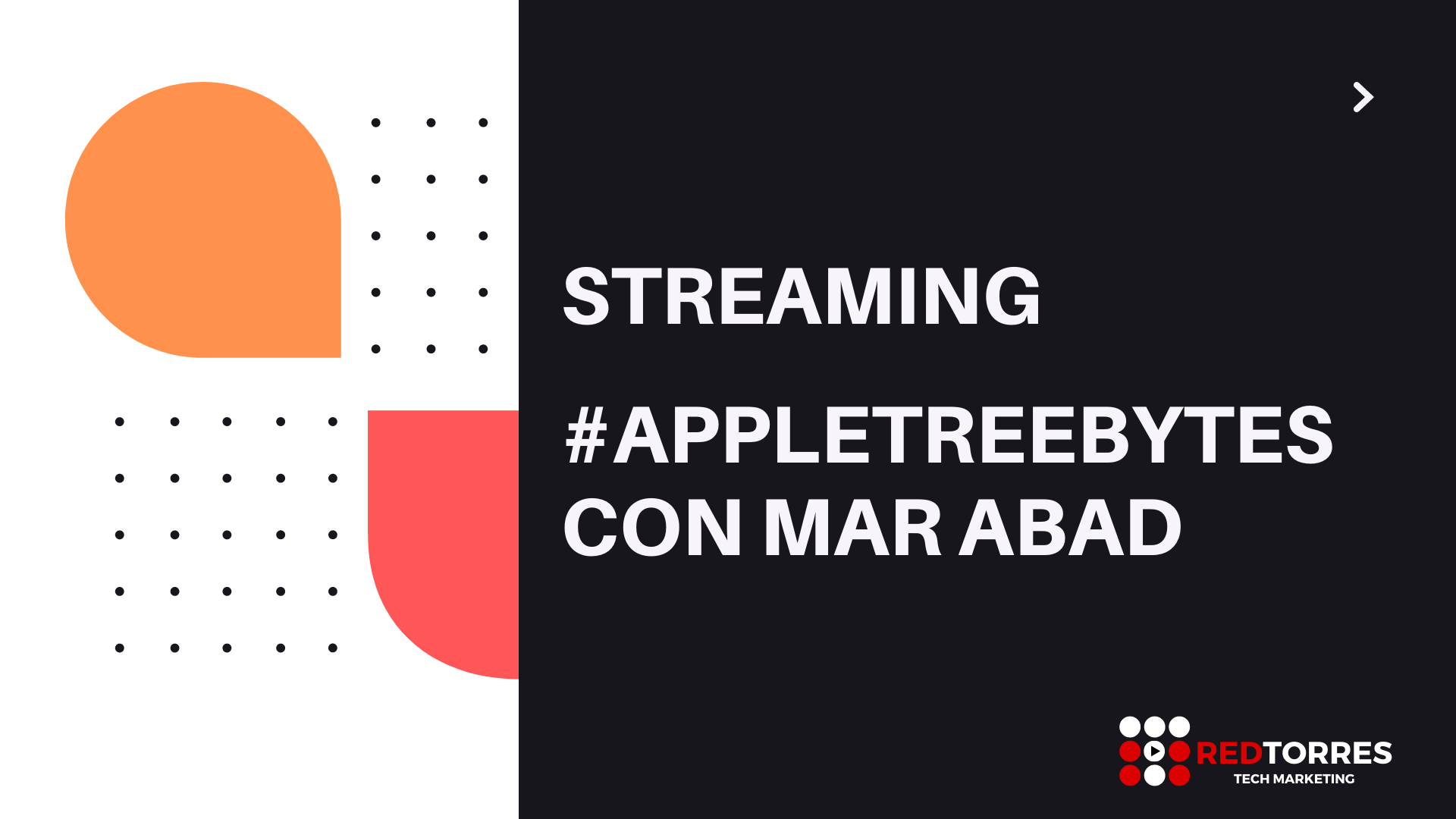 Streaming Madrid #appletreebytes con Mar Abad | REDTORRES