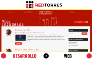 Blog Personal en WordPress con tema responsive | REDTORRES