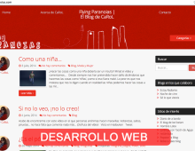 Rediseño blog personal y mantenimiento FlyingParanoias.com